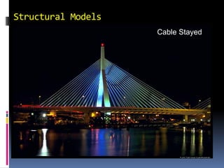 Structural Models
                    Cable Stayed
 
