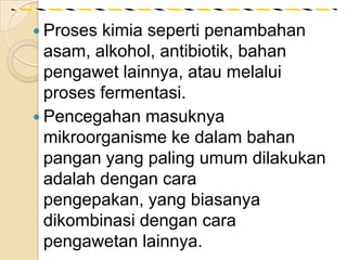 Inovasi Penggunaan Mikroorganisme dalam Proses Pengolahan Pangan