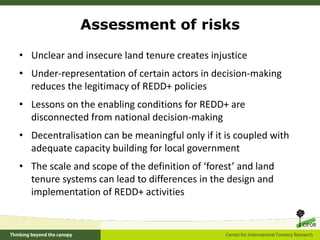 A global comparative review of REDD+ benefit sharing mechanisms