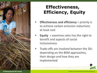 A global comparative review of REDD+ benefit sharing mechanisms