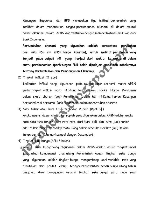 Mekanisme penyusunan APBN