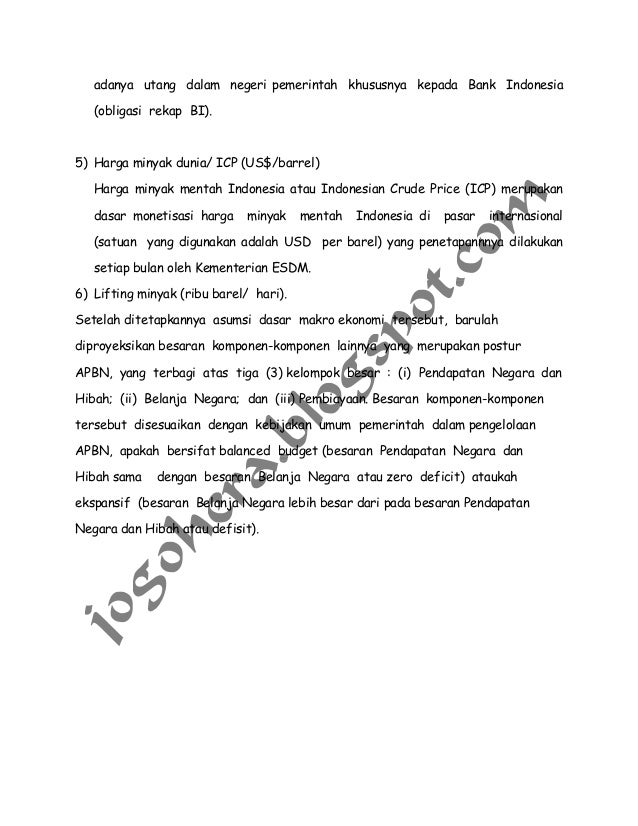 Mekanisme penyusunan APBN