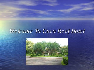 Welcome To Coco Reef Hotel 