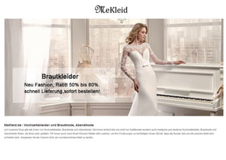 Kleider für Hochzeit Mekleid.de