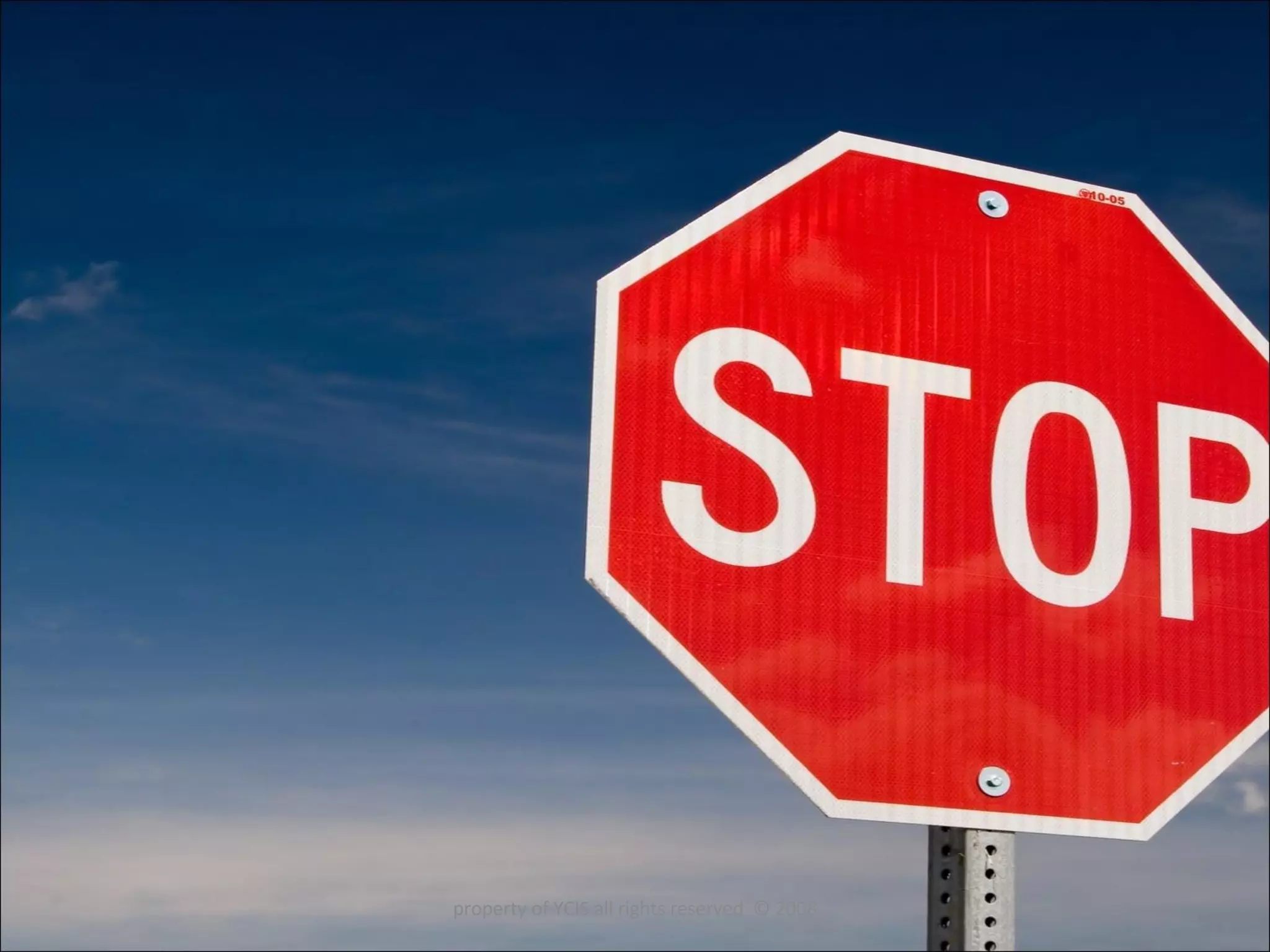 property of YCIS all rights reserved  © 2008 