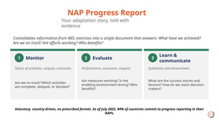 Linking MEL systems to national reporting and BTRs | PPTX