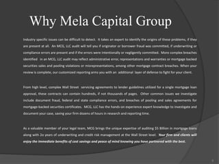 Nationally renowned forensic mortgage fraud expert