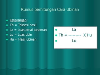 Formula Letupan MELAKS PANEN 4.ppt