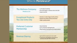 Melaleuca Presentation