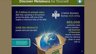 Melaleuca Presentation
