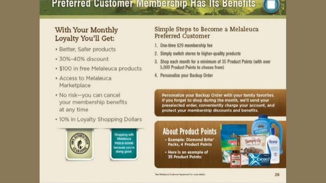 Melaleuca Presentation
