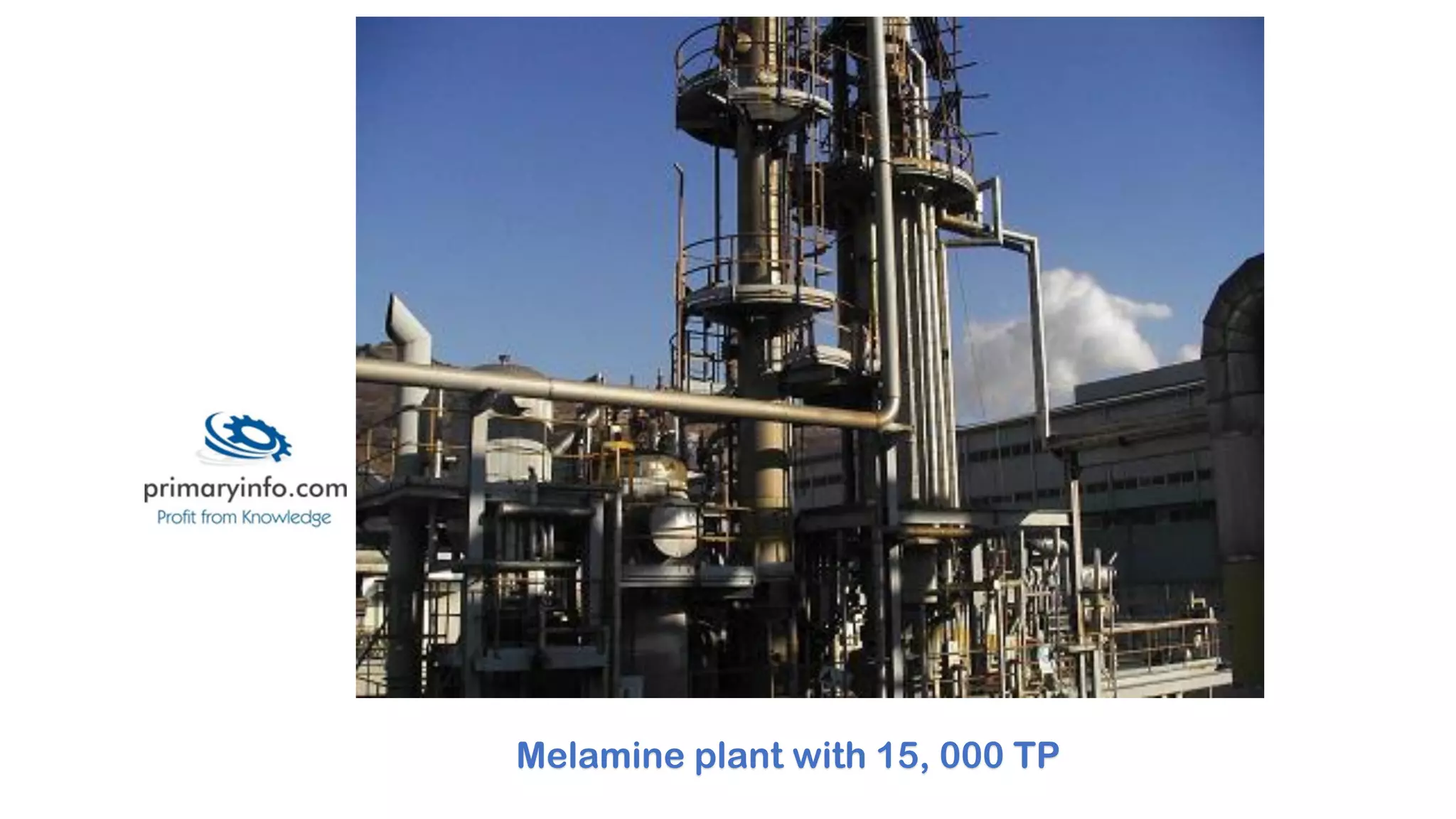 Melamine plant with 15, 000 TP