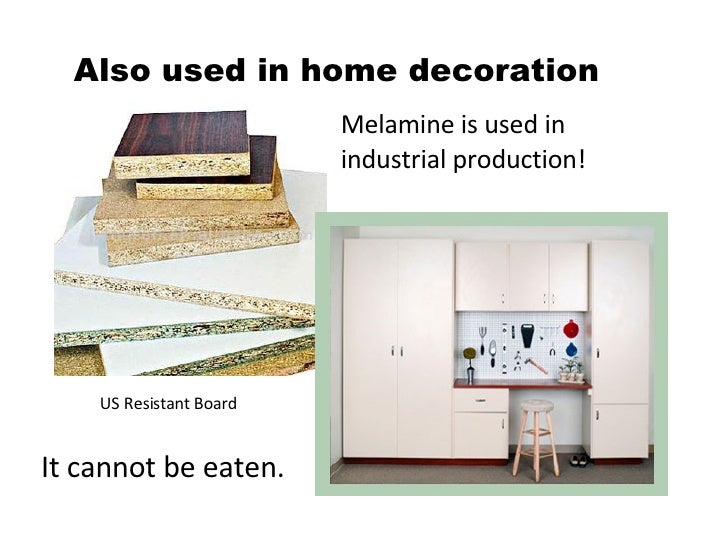 Melamine In Milk Product
