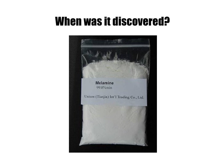 Melamine In Milk Product