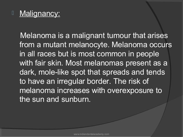 Melanocytes/ dental implant courses