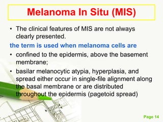Melanoma (malignant melanoma)