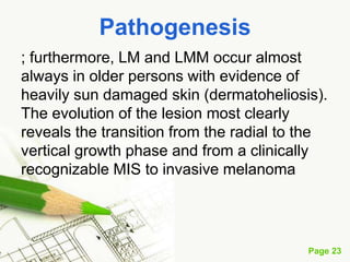Melanoma (malignant melanoma)