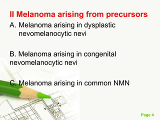 Melanoma (malignant melanoma)