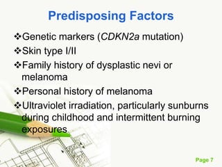 Melanoma (malignant melanoma)