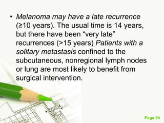 Melanoma (malignant melanoma)