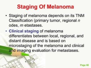 Melanoma (malignant melanoma)