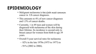malignant melanoma and dermoscopic .pptx