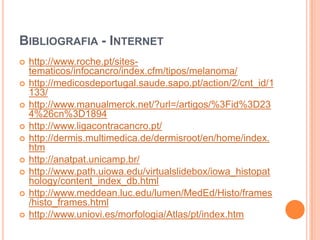Nevo MelanocíticoNevo juncional – estágio precoce de desenvolvimentoMATURAÇÃONevo compostoNevo intradérmico ↑ elevadosFig. 31 e 32– Nevo tipo composto