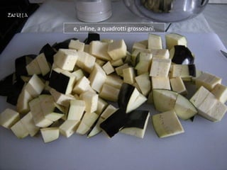 e, infine, a quadrotti grossolani.
 