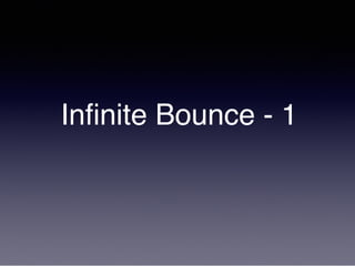 Infinite Bounce - 1
 