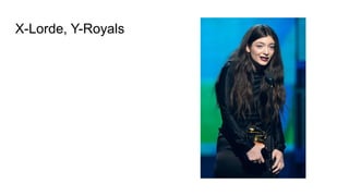 X-Lorde, Y-Royals
 