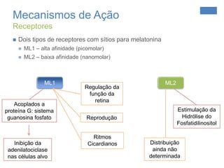 Fisiologia e Farmacologia Localização da Pineal:
