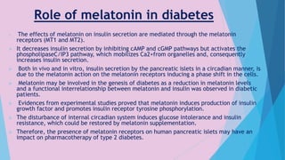 Melatonin and recent advances | PPTX