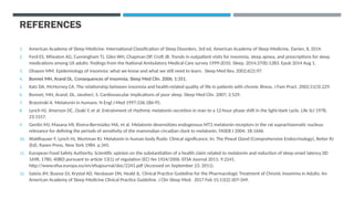 Role of Melatonin in the management of Sleep.pptx