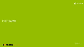 Melazeta
EXPLORETALKS
CHI SIAMO
2
 