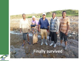 Monitoring, evaluation and learning and summary of baselines for the LIVES projects