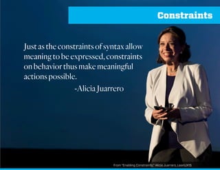 Mapping
Spend 10 minutes clustering all the problems together
that seem to be similar.
All the ones where the problem / solution was relatively
obvious
Ones that required an expert to help out
Ones that needed more information, more data, perhaps
some experimentation
Ones that seemed completely hopeless, no one knew
what to do, why they were there, what the goal was.
 