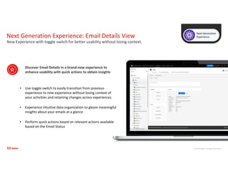 © 2022 Adobe. All Rights Reserved.
Next Generation Experience: Email Test Dashboard View
Next-Generation
Experience
• Use ...