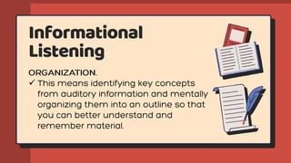 Informational
Listening
