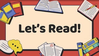 Let’s Read!