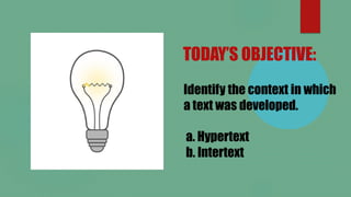 Hypertext and Intertualization/ Intertextual | PPTX