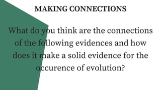 Evidences of Evolution General Biology 2 | PPTX