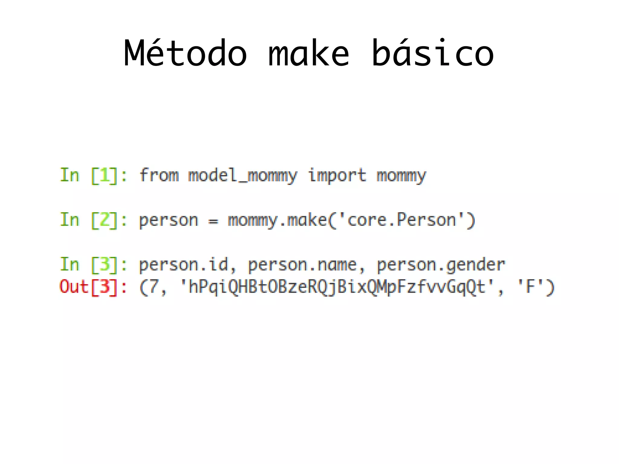 Método make básico
 