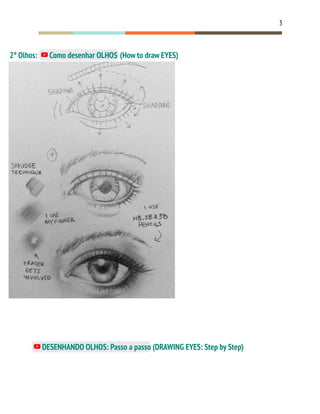 Ali Haider Dublado - Desenho de Olhos Rápido e Fácil Tutorial para  INICIANTES