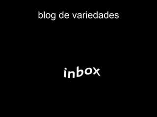 blog de variedades 