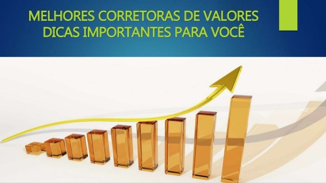 Melhores corretoras de forex