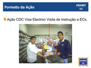 Formato da Ação Ação CDC Visa Electron Visita de Instrução a ECs. 
