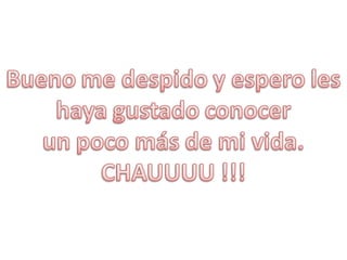 Melina martínez presentación 2014