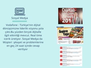 VODAFONE / HİZMEY YAPISI