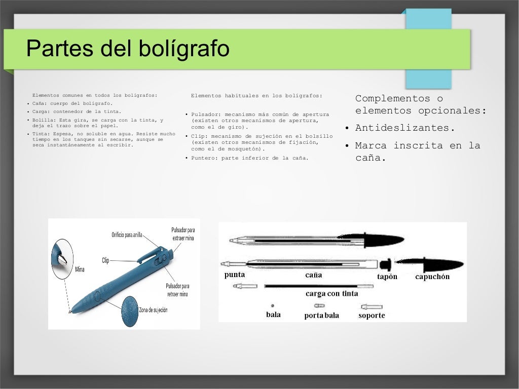 El boligrafo