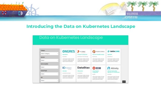 Introducing the Data on Kubernetes Landscape
 